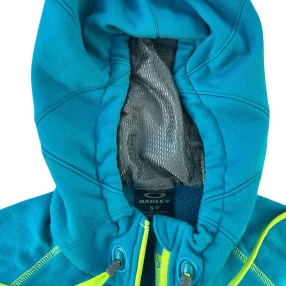 Oakley‎ Fleece Jacket Teal - Picture 3 of 13